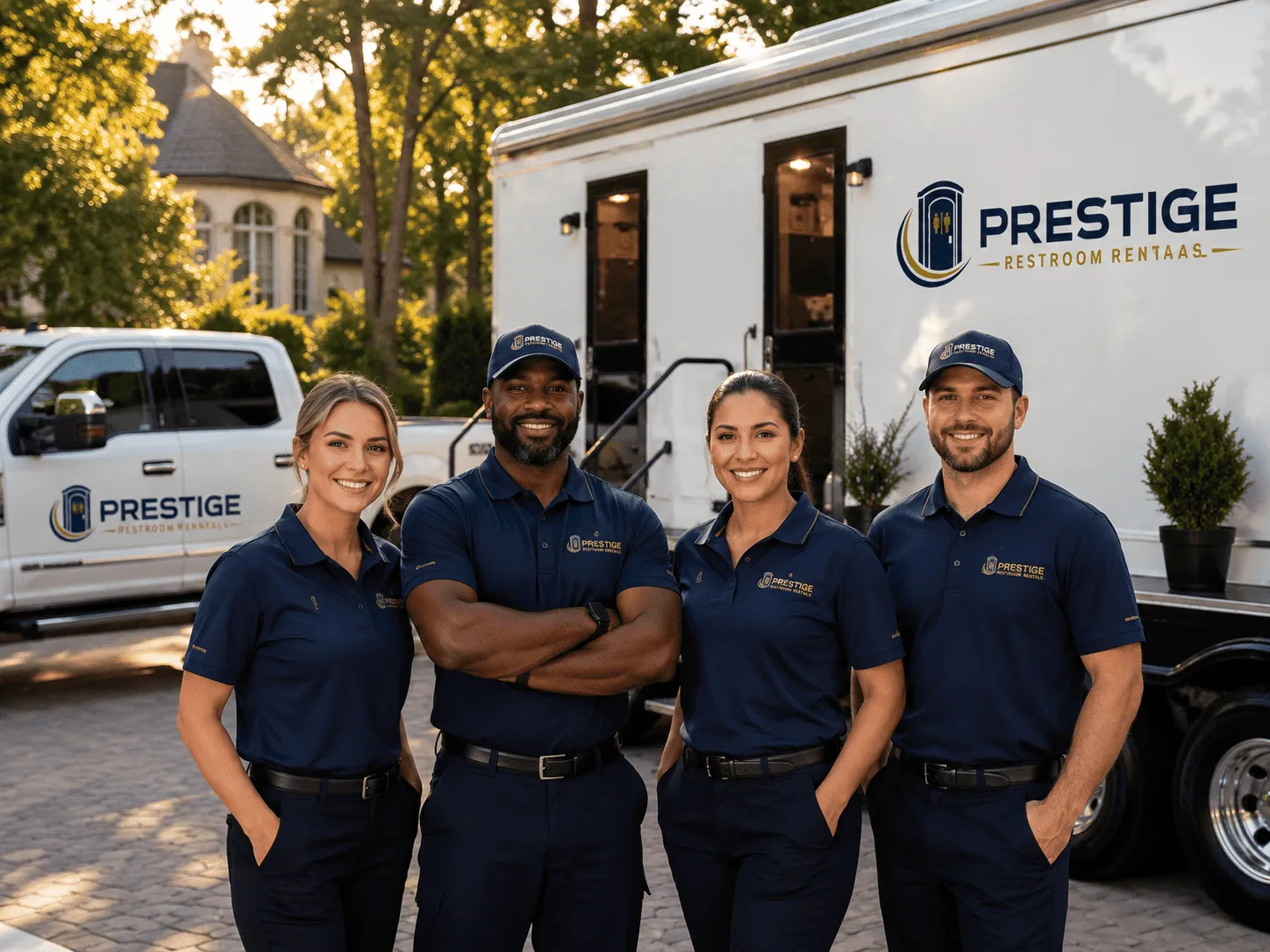 Trusted Luxury Portable Restrooms company in Altona, IL